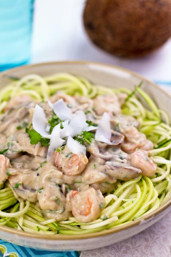Creamy Coconut Shrimp Pasta Elite Health Supplements