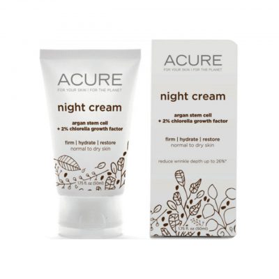 NIGHT CREAM - GOTU KOLA + CHLORELLA BY ACURE ORGANICS