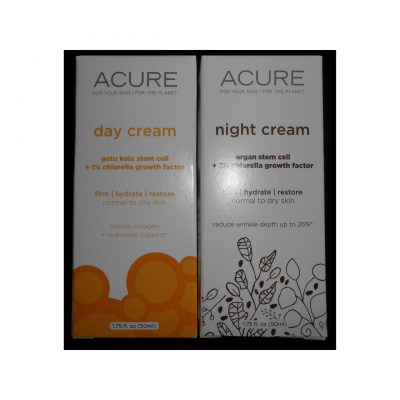ACURE DAY + NIGHT CREAM COMBO SPECIAL - DISCOUNTS AND SPECIALS AT EHS!