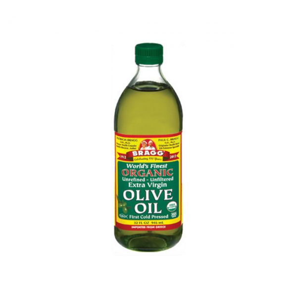 ORGANIC EXTRA VIRGIN OLIVE OIL - COOKING - DRESSINGS - HEALTHY BY BRAGG