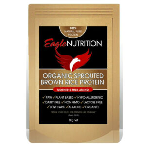 ORGANIC SPROUTED BROWN RICE PROTEIN - NATURAL