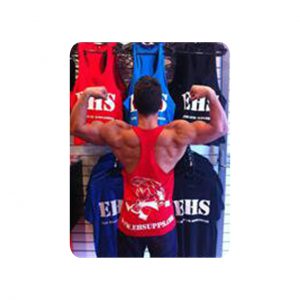 T-BACK SINGLETS - ACTIVEWEAR CLOTHING BY ELITE HEALTH SUPPLEMENTS