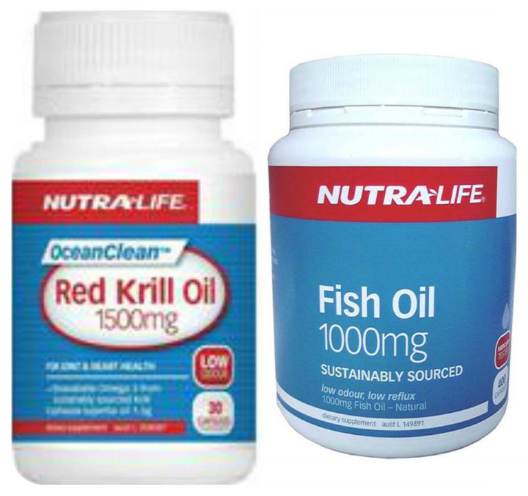 Krill oil vs fish oil Elite Health Supplements