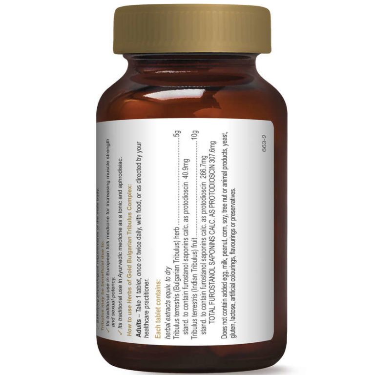 Herbs of Gold Bulgarian Tribulus Complex Elite Health Supplements