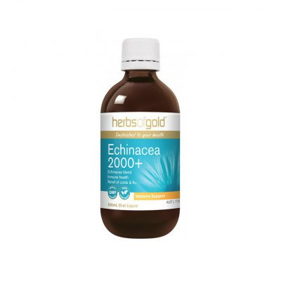 Echinacea 2000+ - Immune Health - Relief of Colds and Flu by Herbs of Gold