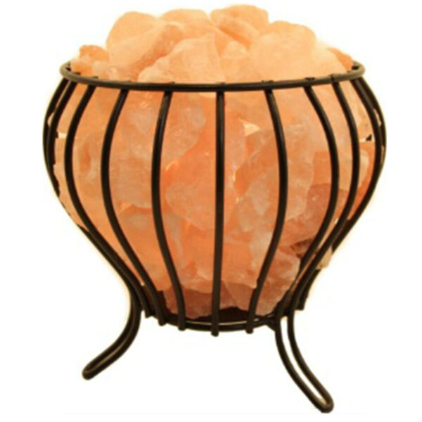 Himalayan Salt Lamp Bud Shape Fire Bowl