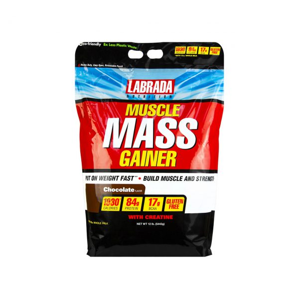 MUSCLE MASS GAINER - HARDCORE WEIGHT GAINERS BY LABRADA
