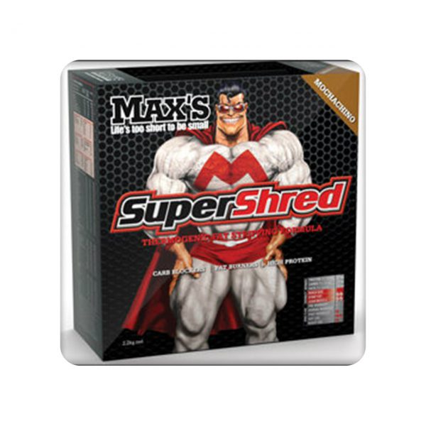 MAXS SUPER SHRED PROTEIN THERMOGENIC FORMULA