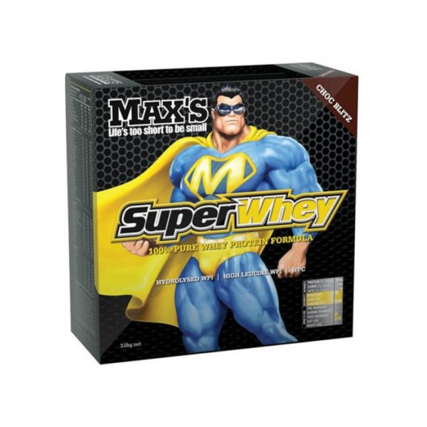 SUPERWHEY - HIGHLY POTENT WPI/WPC LEAN PROTEIN BLENDS BY MAXS