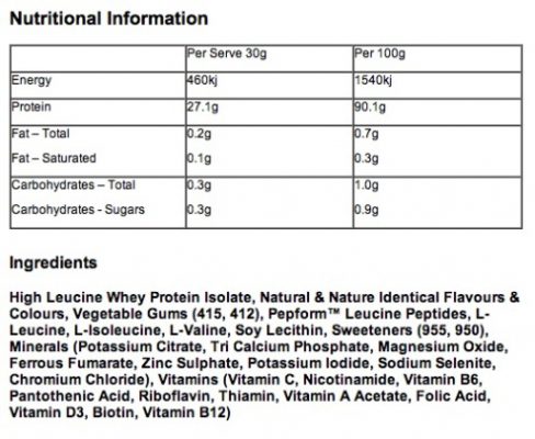 RAPID ABSORPTION LEAN PROTEIN BY MAXS