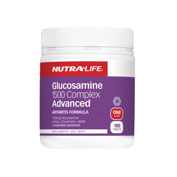 GLUCOSAMINE 1500 COMPLEX ADVANCED - JOINT SUPPLEMENTS BY NUTRA  LIFE