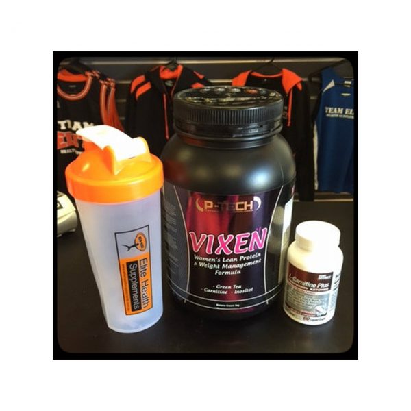 VIXEN WOMENS PROTEIN COMBO DEAL - FREE CARNITINE - FREE SHAKER