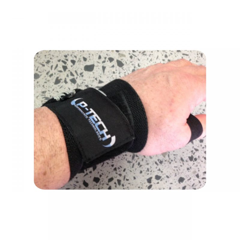PTech Training Gear Wrist Wraps (Thumb Loop Start) Elite Health