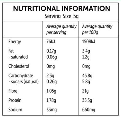 Vital - Organic Greens - Available at Elite Health Supplements