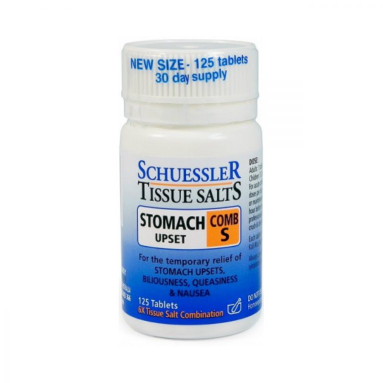 Schuessler Tissue Salts Stomach Upset Comb S Elite Health Supplements