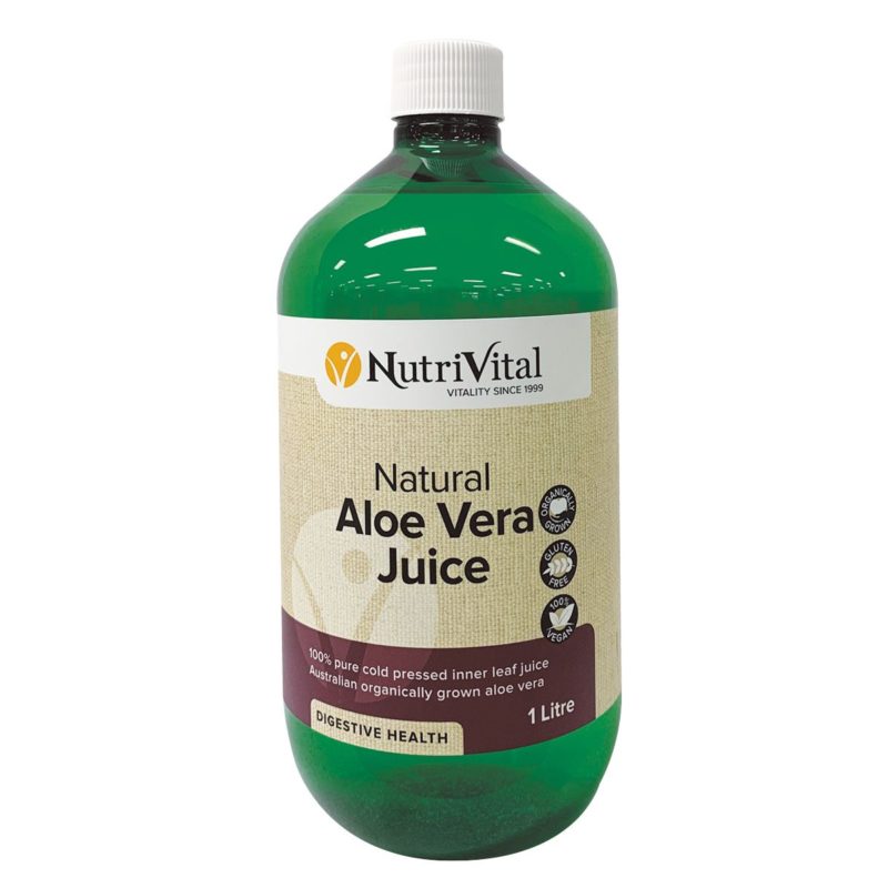 NutriVital Natural Aloe Vera Juice Elite Health Supplements