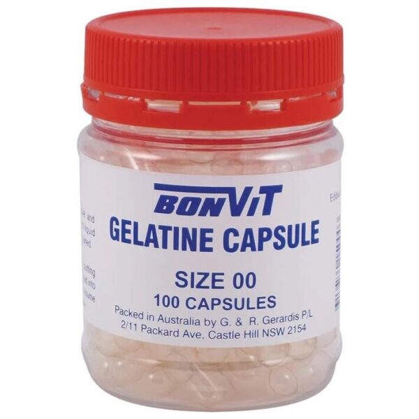 Empty Gelatin Capsules - Size 00