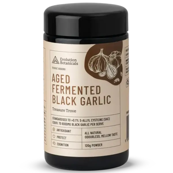 Aged Fermented Black Garlic