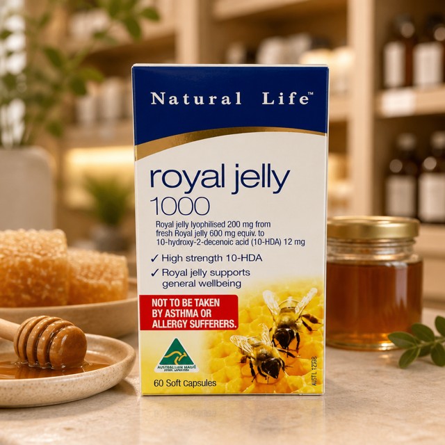 Royal Jelly 1000mg Capsules - Image 2