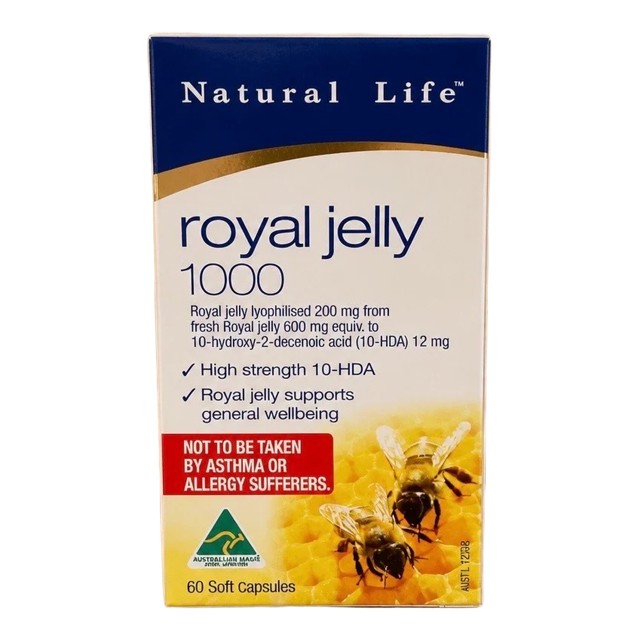 Royal Jelly 1000mg Capsules